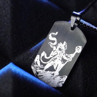 Protector Hanuman Godform Pendant with Chain