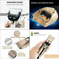 Rechargeable Cordless Hair Clipper For Men